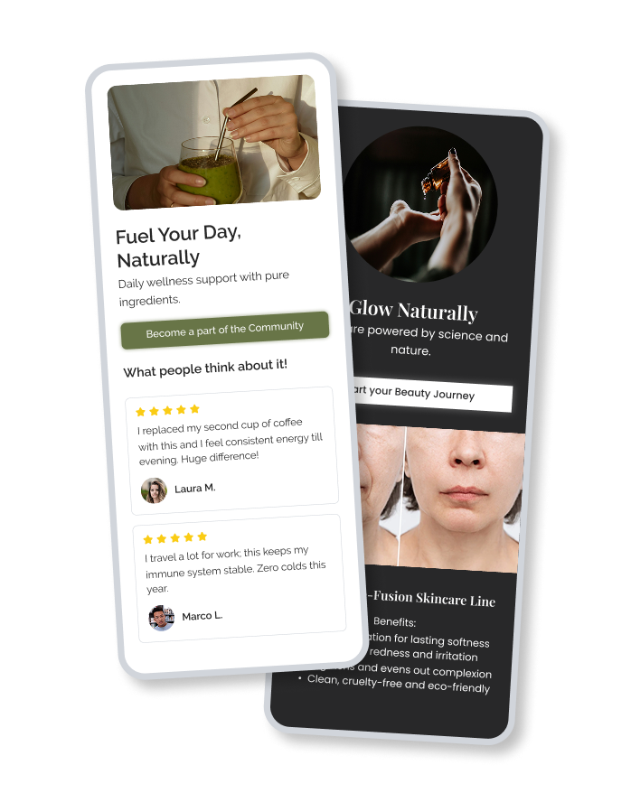 Landing Pages